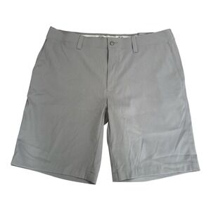 NEW Callaway Golf Shorts Mens 38 Griffin Gray Flat Front Opti-Stretch Athletic